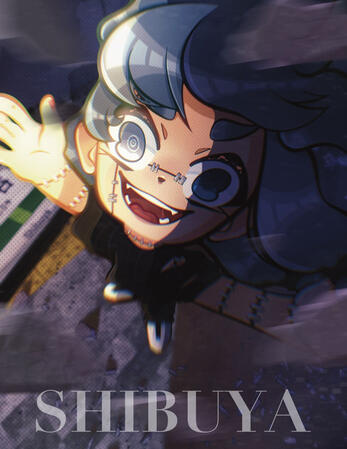 SHIBUYA (Mahito Print)