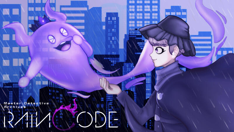Rain Code Unofficial splash art. School assignment 2023.