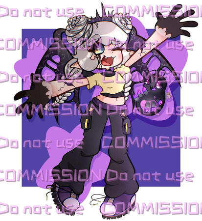 QueenBeeVTube COMMISSION (Full Body)